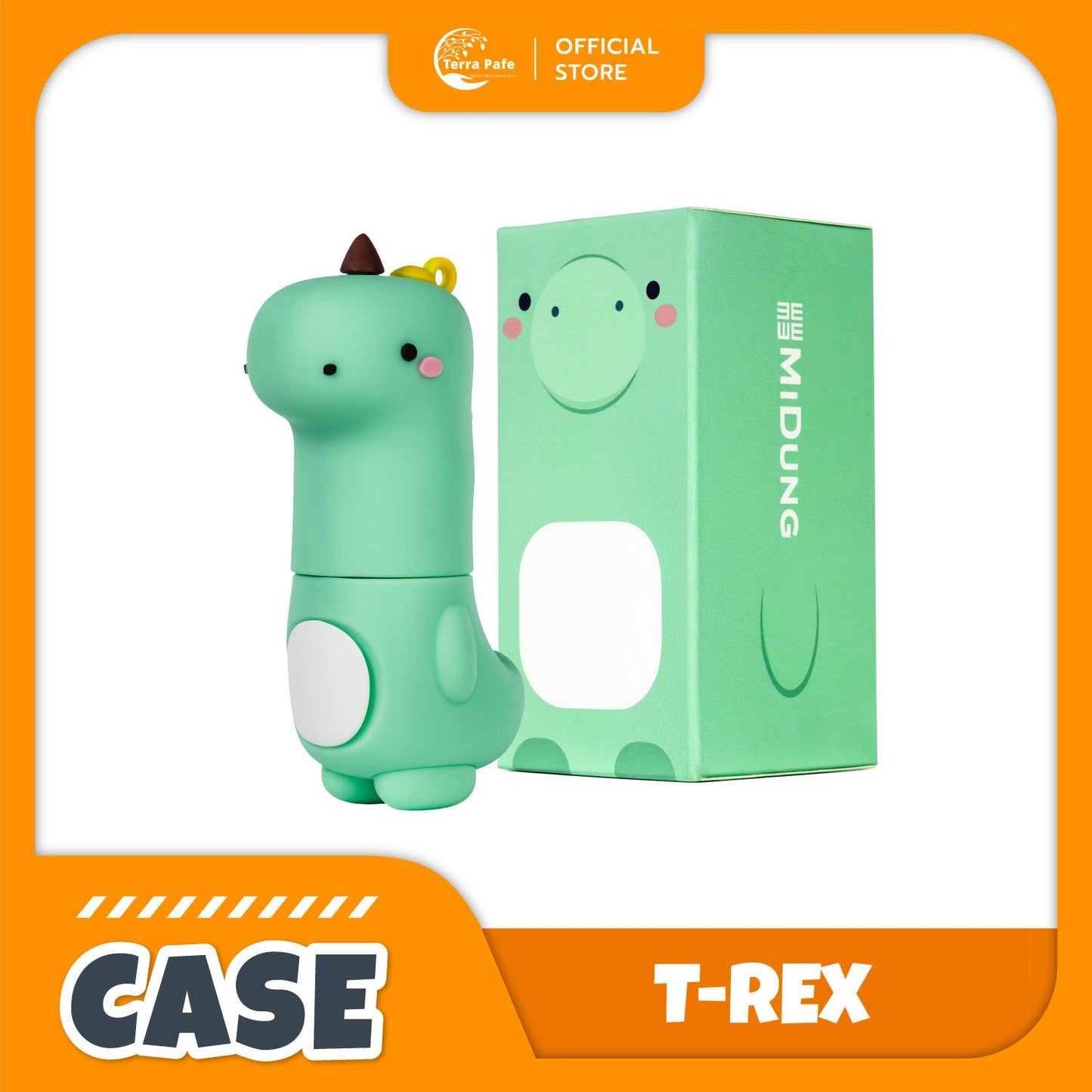 พวงกุญแจแก๊งน้องคอยาว ปลอกเคสยาดมคู่ใจสุดน่ารัก MiDung Case เติมความสดใสให้กับตัวยาดม