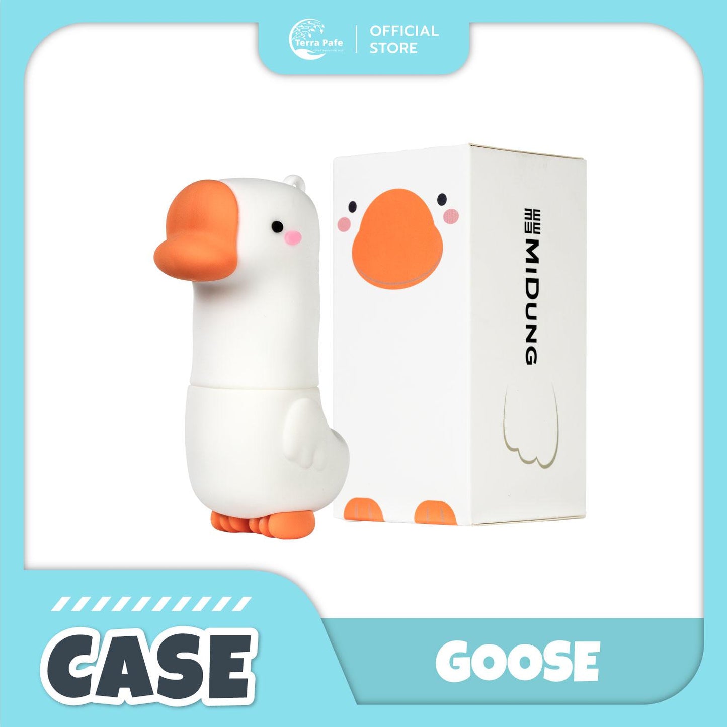 พวงกุญแจแก๊งน้องคอยาว ปลอกเคสยาดมคู่ใจสุดน่ารัก MiDung Case เติมความสดใสให้กับตัวยาดม