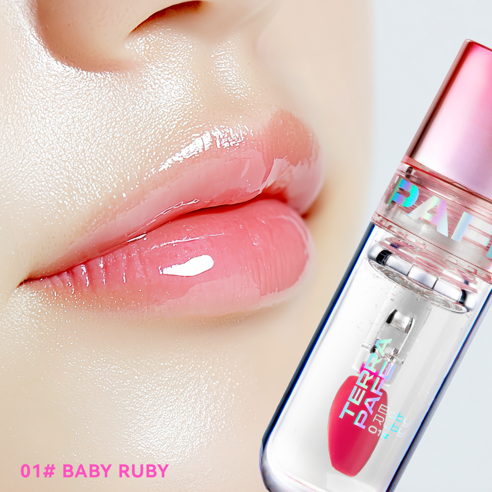 Terra Pafe Magic Glossy Lip Essence - ลิปออยล์บำ รุงริมฝีปาก ให้ความชุ่มชื้นพร้อมเพิ่มความสดใส ไม่เหนอะหนะ