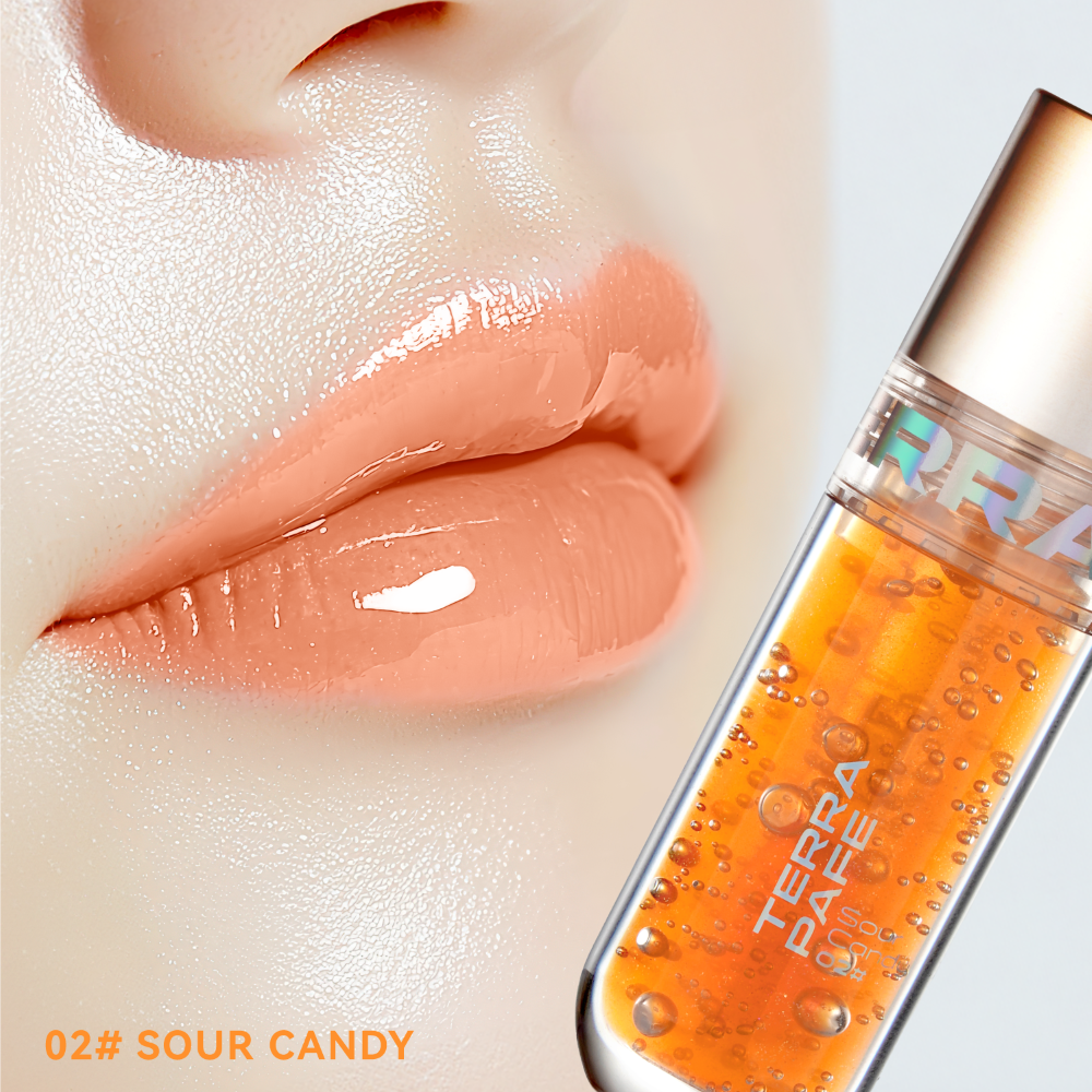 Terra Pafe Magic Glossy Lip Essence - ลิปออยล์บำ รุงริมฝีปาก ให้ความชุ่มชื้นพร้อมเพิ่มความสดใส ไม่เหนอะหนะ