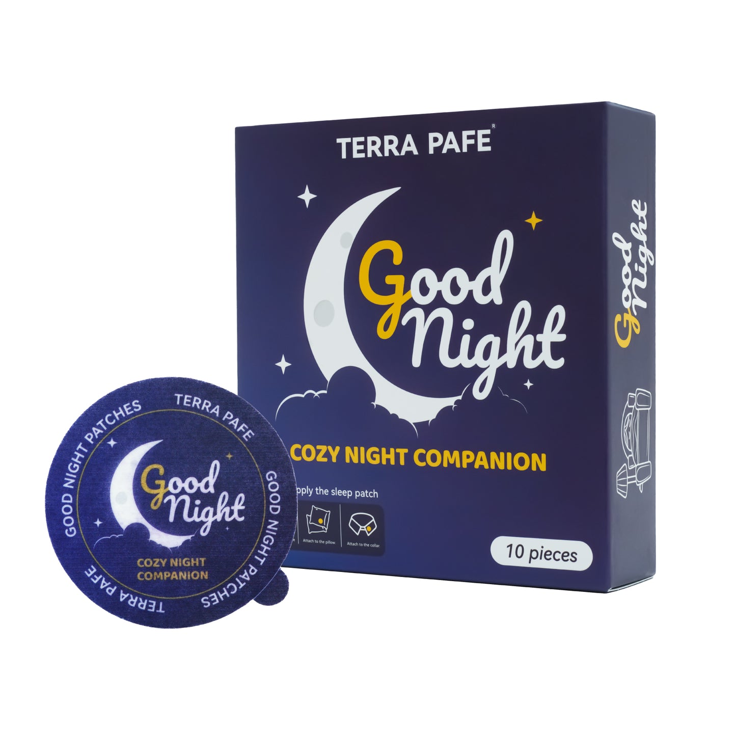 TERRA PAFE GOOD NIGHT PATCHES แผ่นแปะอโรม่า ช่วยรังสรรค์ช่วงเวลาก่อนนอนที่อบอุ่นและผ่อนคลายอย่างพอดี