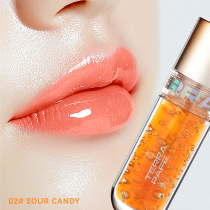 [เซ็ต 3 ชิ้น] Brightening Tone up + Moisturizer Primer Make + Magic Glossy Lip #02 Sour Candy