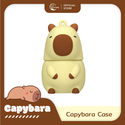 Capybara [เคสคาปิบาร่า] เคสใส่บาล์มสุดน่ารัก - Terra Pafe พวงกุญแจ เคสบาล์มลายน้องคาปิบาร่าสุดคิ้วท์