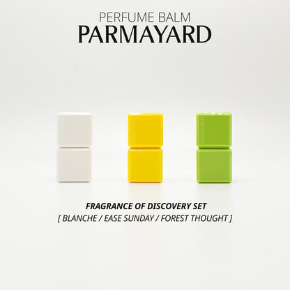 PARMAYARD PERFUME BALM : SET 3 SCENTS 7 g