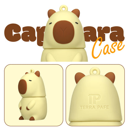 Capybara [เคสคาปิบาร่า] เคสใส่บาล์มสุดน่ารัก - Terra Pafe พวงกุญแจ เคสบาล์มลายน้องคาปิบาร่าสุดคิ้วท์