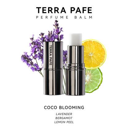 Terra Pafe Perfume Balm - น้ำ หอมบาล์มกลิ่นมีเอกลักษณ์เฉพาะตัว ติดทนนาน ใช้งานสะดวก พกพาง่าย