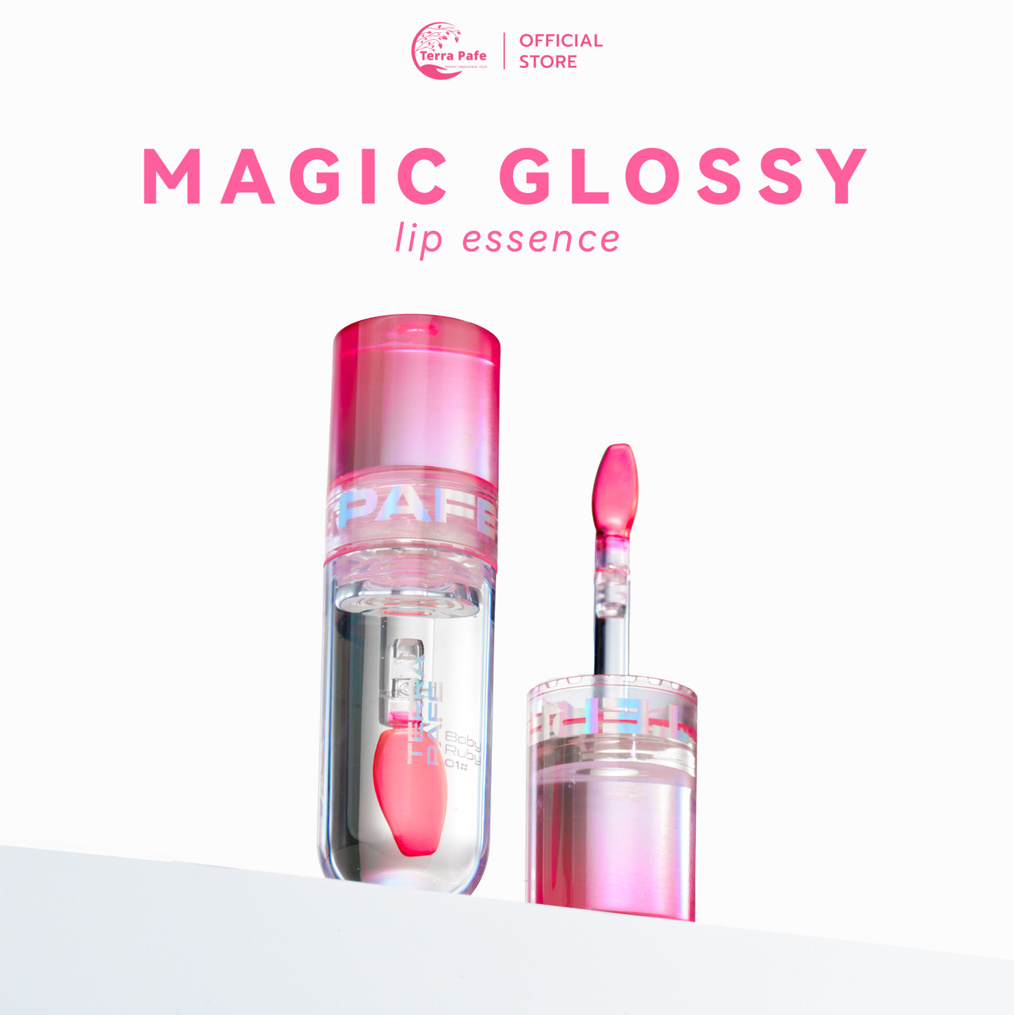 Terra Pafe Magic Glossy Lip Essence - Moisturizing Lip Oil, Nourishing, pH-reactive