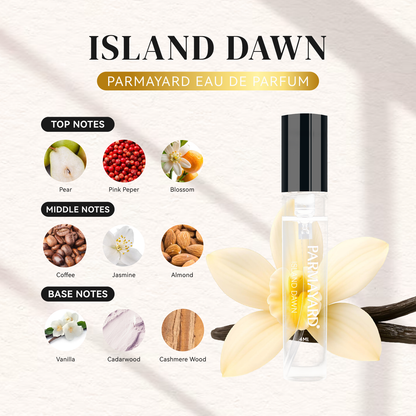 [ISLAND DAWN] PARMAYARD EAU DE PARFUM สเปรย์น้ำหอมพรีเมียมเข้มข้น กลิ่นติดทนนาน 7g