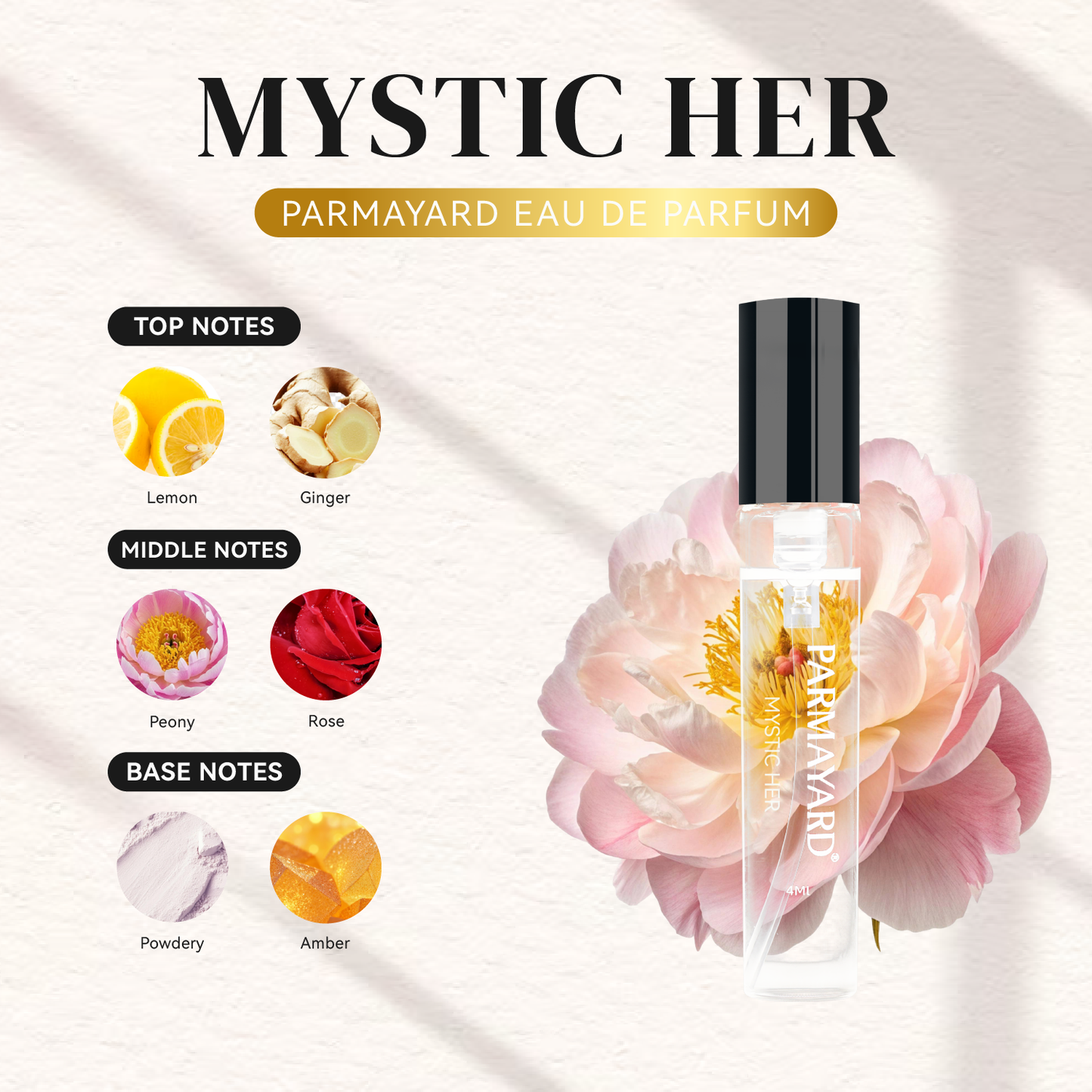 [MYSTIC HER] PARMAYARD EAU DE PARFUM สเปรย์น้ำหอมพรีเมียมเข้มข้น กลิ่นติดทนนาน 7g
