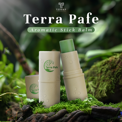 Terra Pafe Comfrey Balm - บาล์มสมุนไพรคอมเฟรย์ กลิ่นหอมอโรม่า สดชื่น ผ่อนคลาย ลดอาการคัน พกพาสะดวก