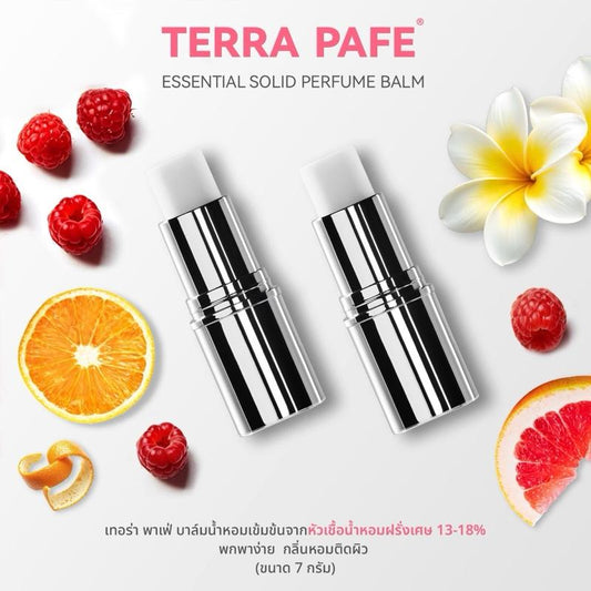 Terra Pafe Perfume Balm - Set Unisex: กลิ่นหอมธรรมชาติ ให้ความรู้สึกผ่อนคลาย มีเอกลักษณ์เฉพาะตัว มีให้เลือกหลายกลิ่น ปราศจากแอลกอฮอล์ เหมาะสำหรับทุกโอกาส พกพาสะดวก